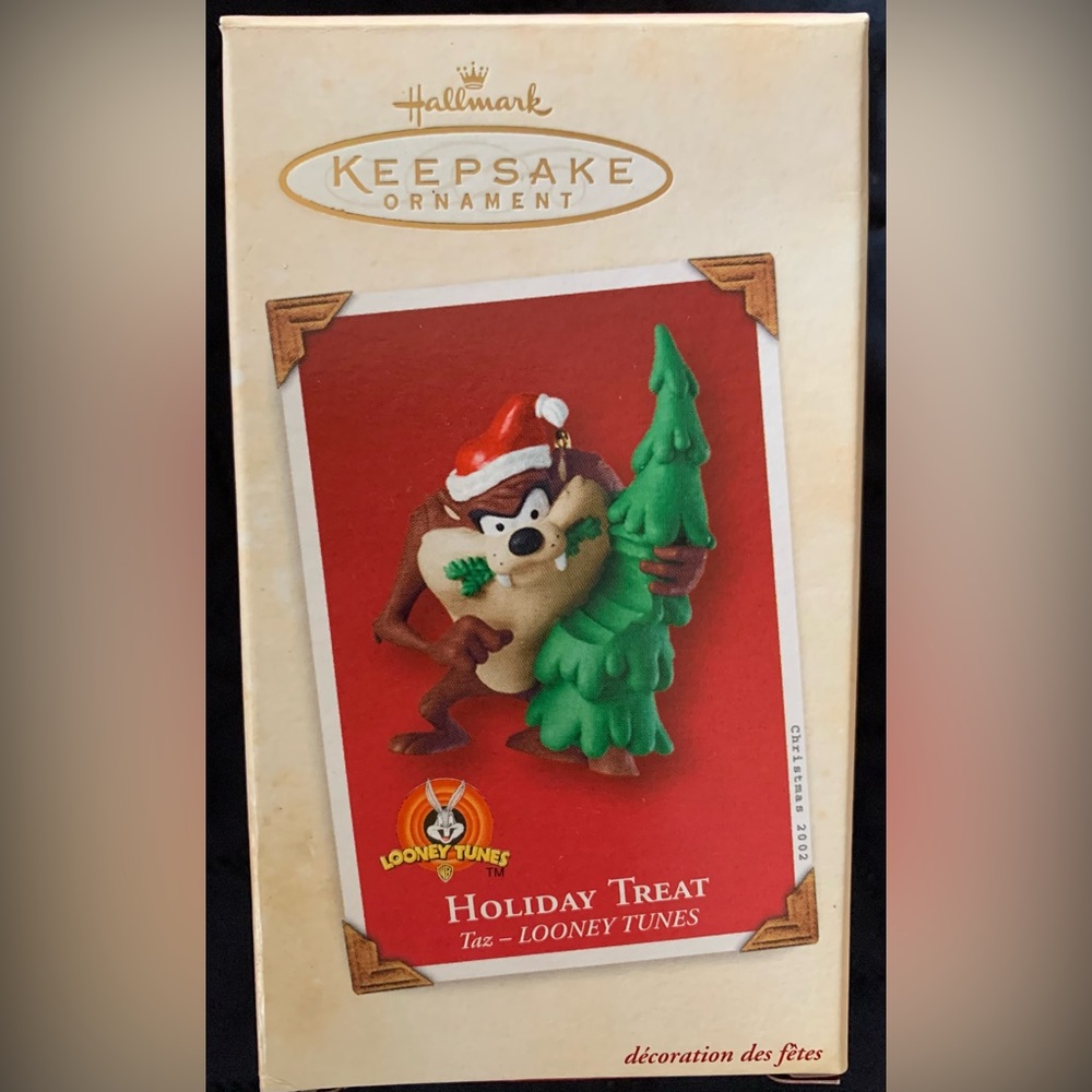 Hallmark Keepsake Ornament Taz Looney Tunes 2002 like new condition